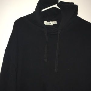 TopMan Big Black Hoodie Sweater